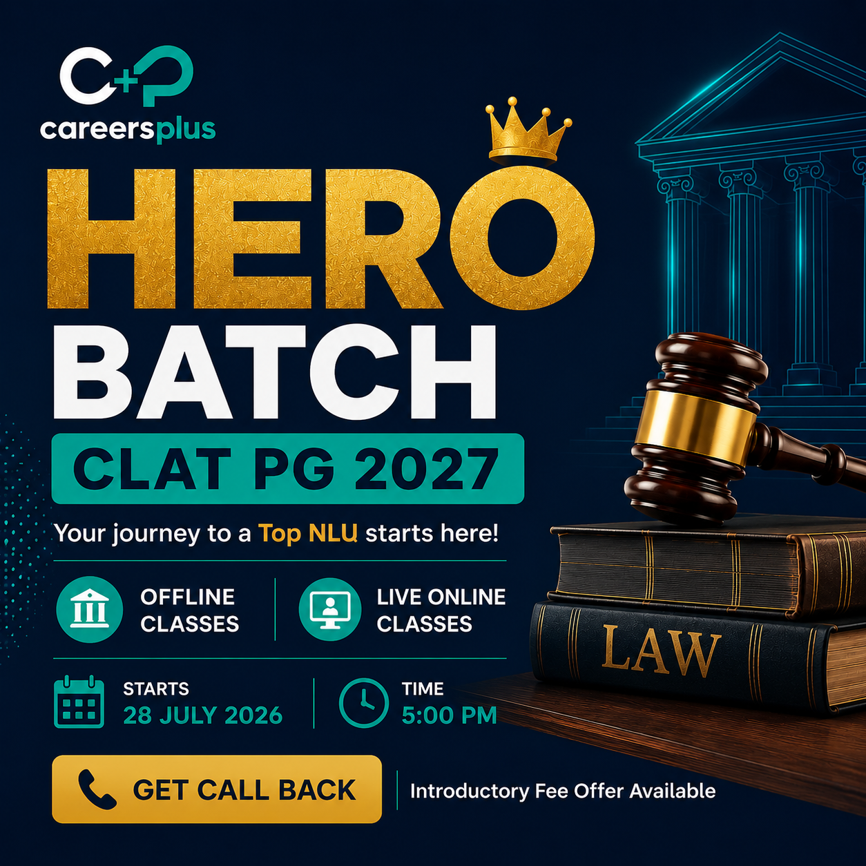 CLAT PG 2027 Hero Batch